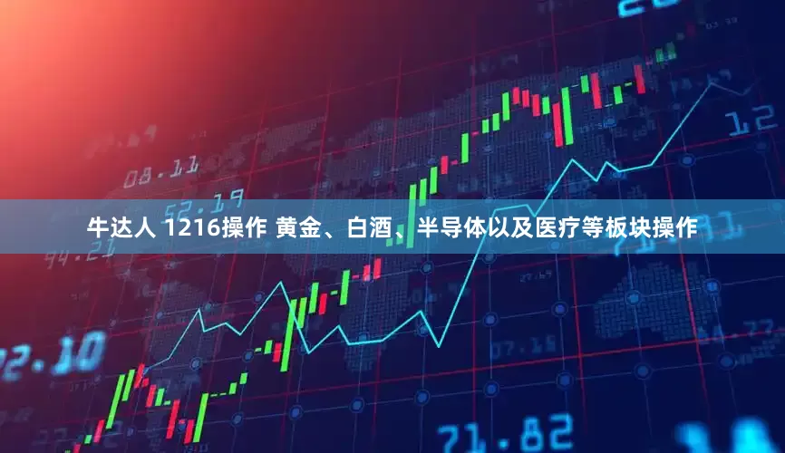 牛达人 1216操作 黄金、白酒、半导体以及医疗等板块操作